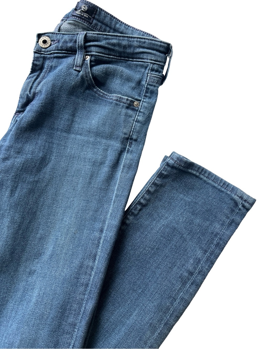 AG Adriano Goldschmied the Legging Super Skinny Jeans Stretch Womens Size 27